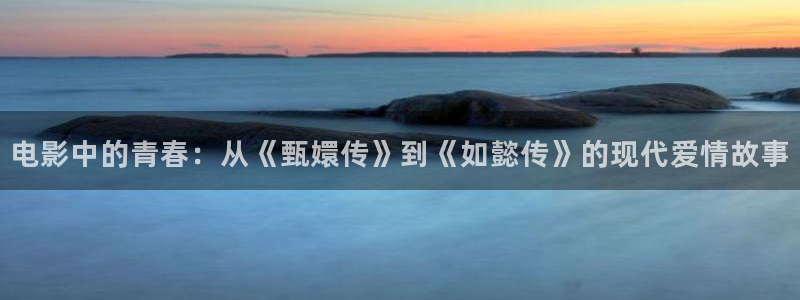 斑马ds4208：电影中的青春：从《甄嬛传》到《如懿传》的现代爱情故事